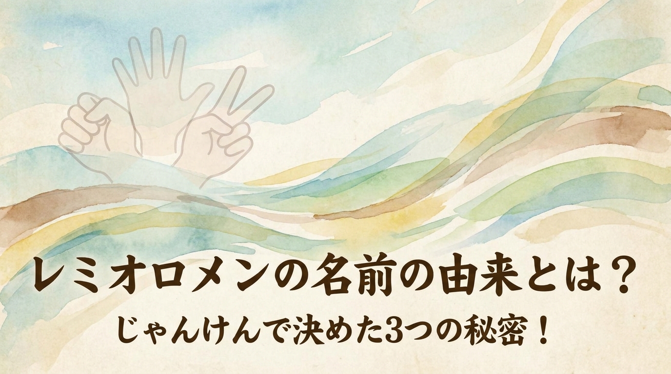 レミオロメンの名前の由来とは？じゃんけんで決めた3つの秘密！