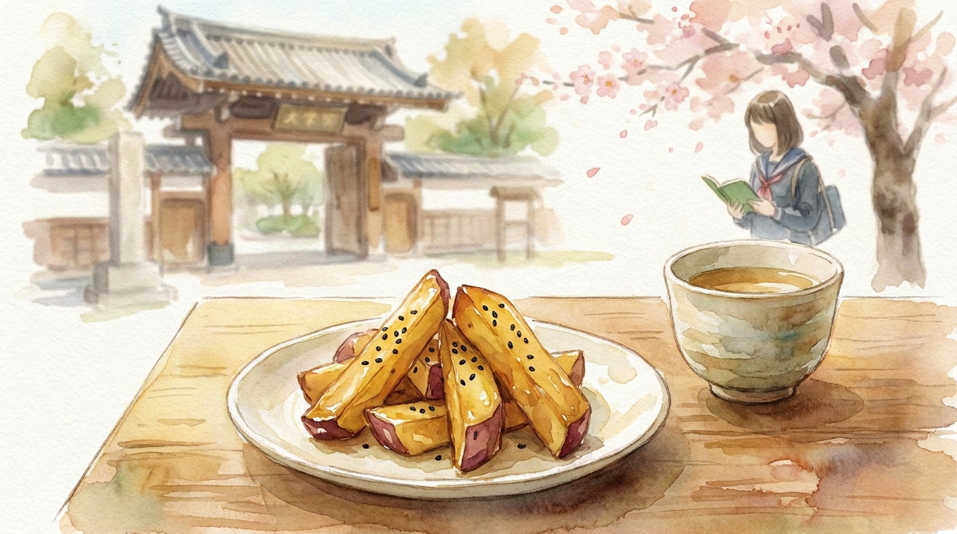 今日のルーツに思いを馳せながら大学芋を味わってみませんか？