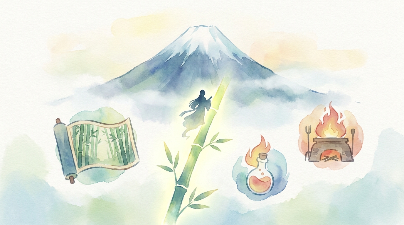 今度富士山を見るときはぜひこの物語を思い出してみてくださいね