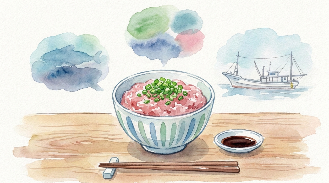 今のネギトロは中身がちょっと違っているかも？