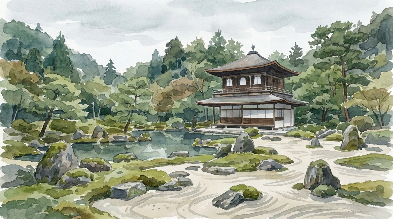 なぜ金閣寺と対比されるようになったのか？