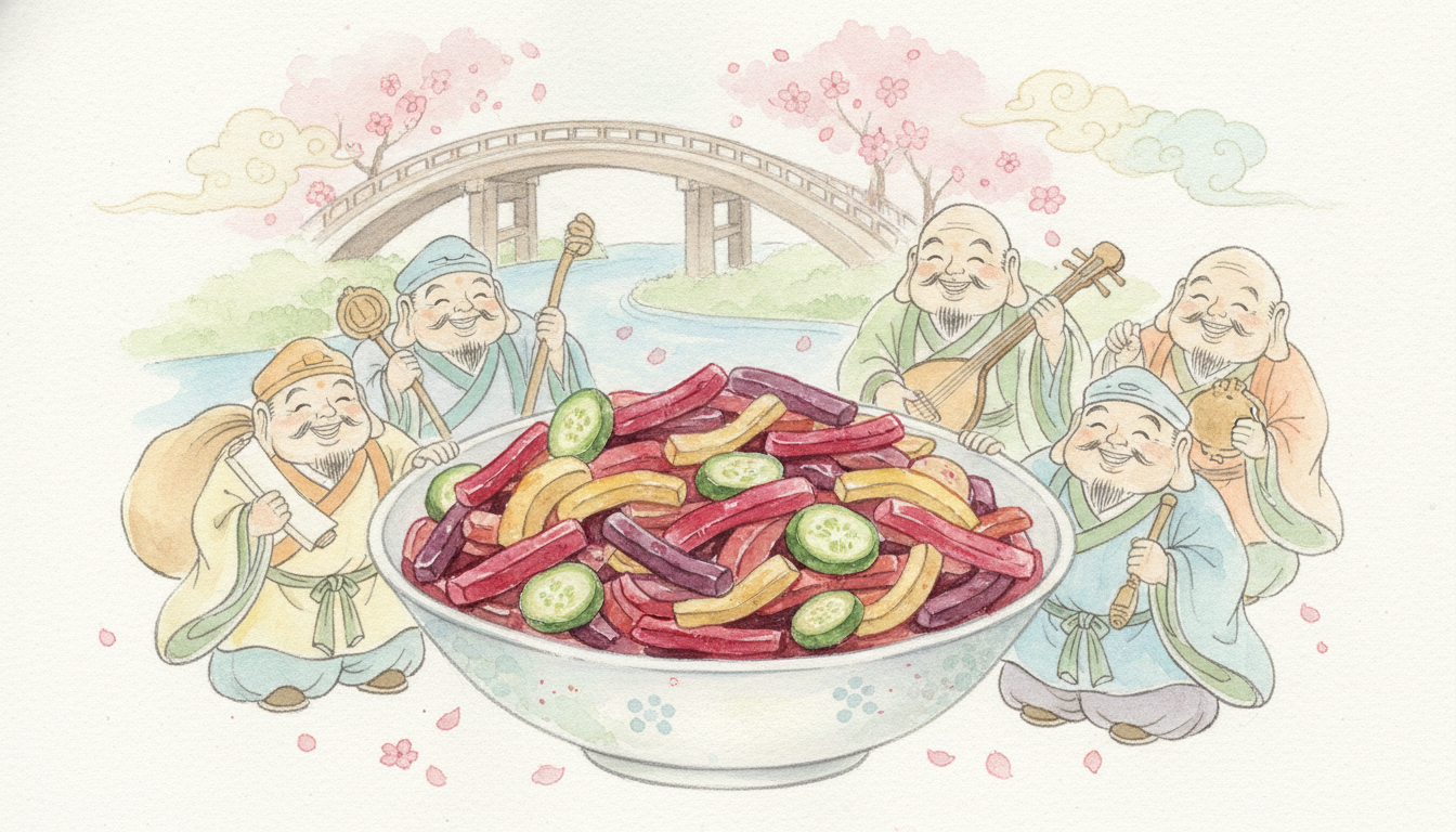 なぜ七福神から「福神漬け」と名付けられたの？