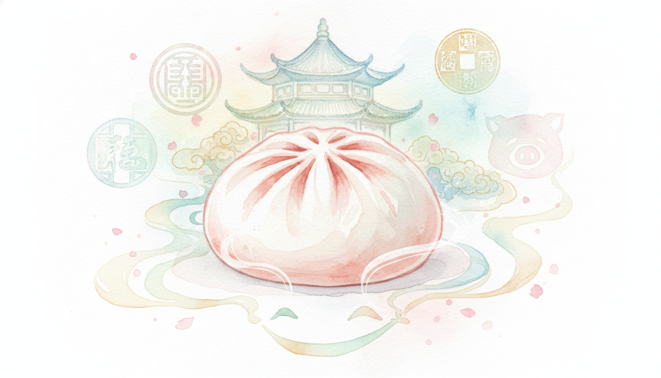 美味しい豚まんで笑顔の時間を