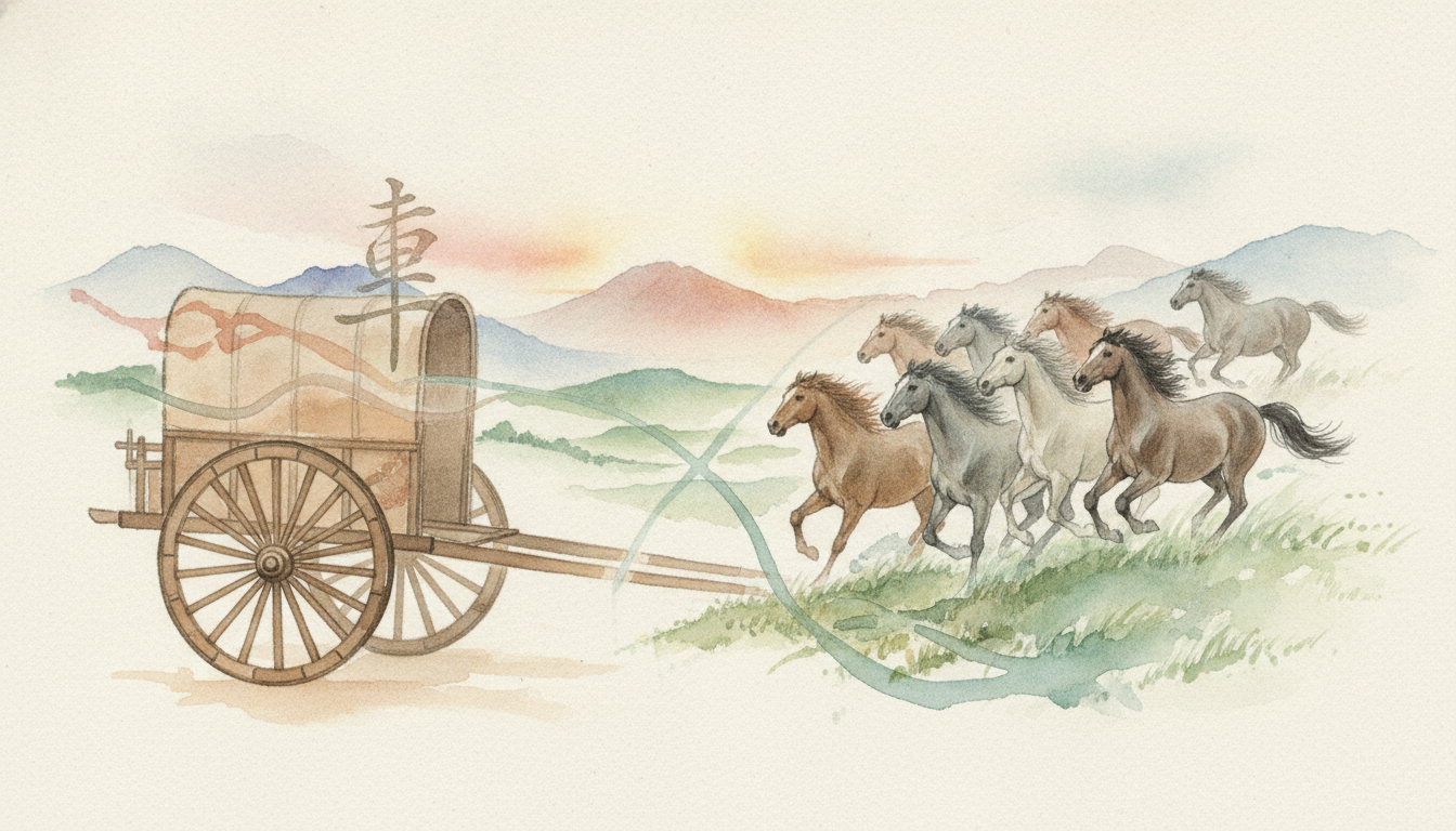 群馬の名前の由来は、古代の地名「車」と漢字の歴史が交差して生まれたんですね