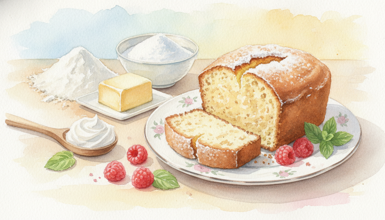 ズバリ!材料を「1ポンドずつ」使うからパウンドケーキなんです