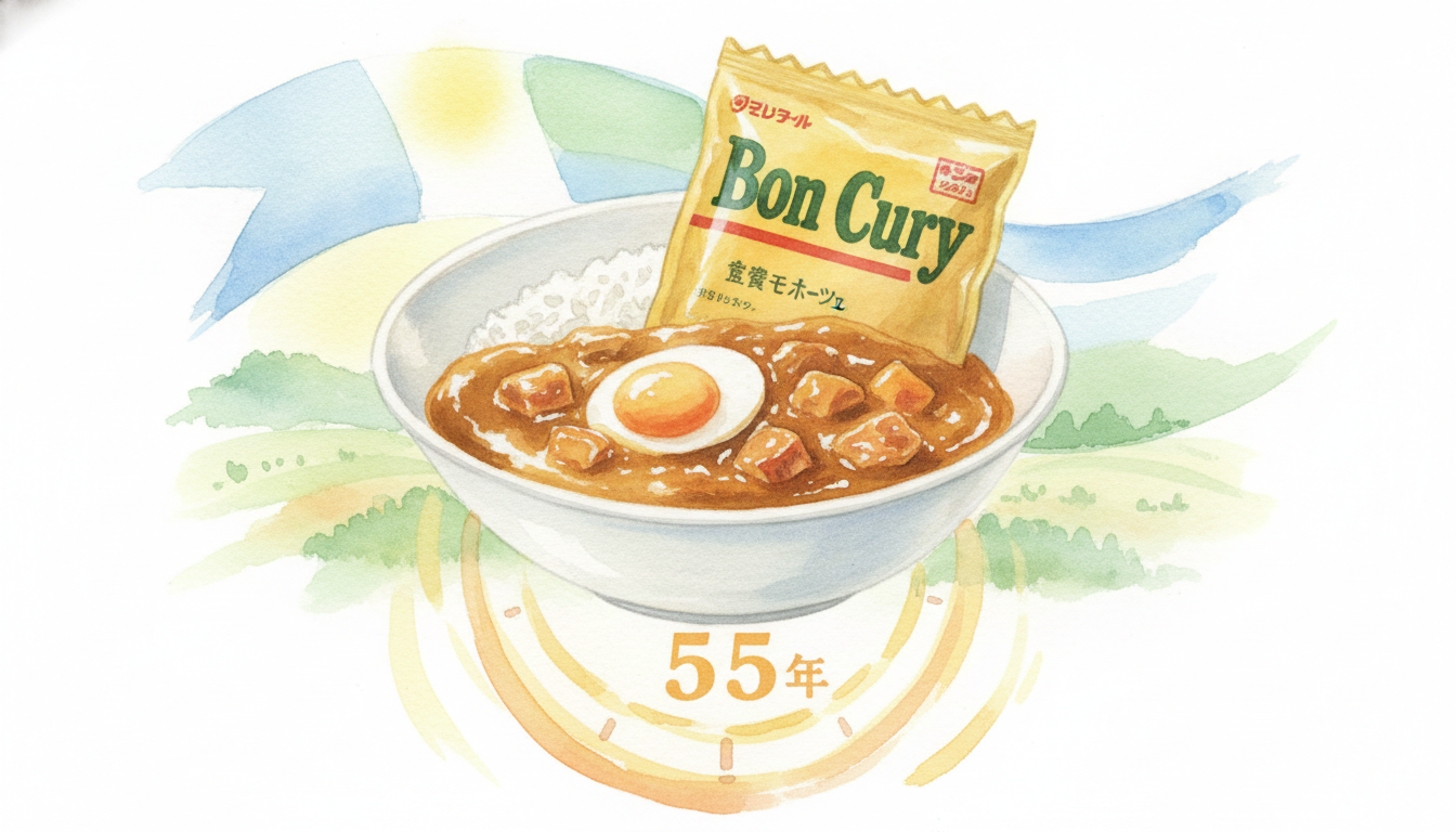 今日のランチはボンカレーにしてみませんか？