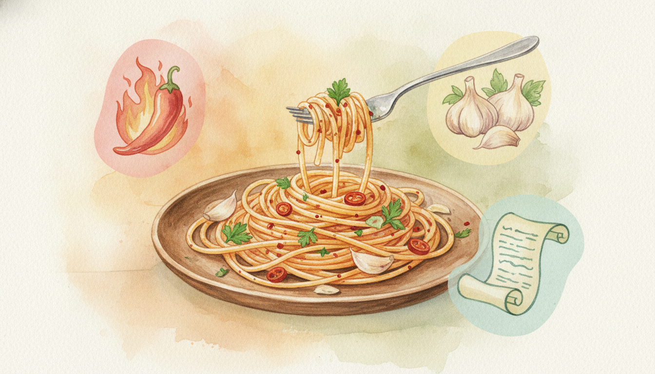 ペペロンチーノにまつわる3つの興味深いお話