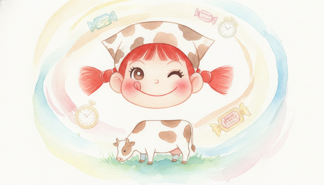 実は“腹ペコ”じゃない?ペコちゃんの名前の本当のルーツ