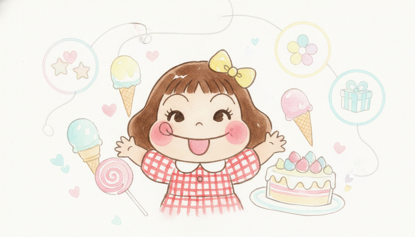 ペコちゃんにまつわる3つの素敵なエピソードをご紹介