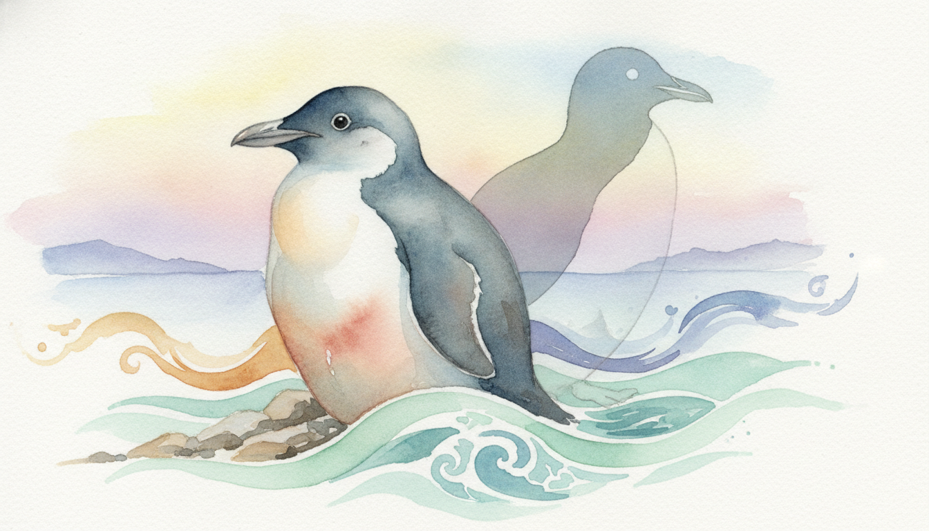 なぜ今のペンギンに名前が移ったの？2つの有力な語源説